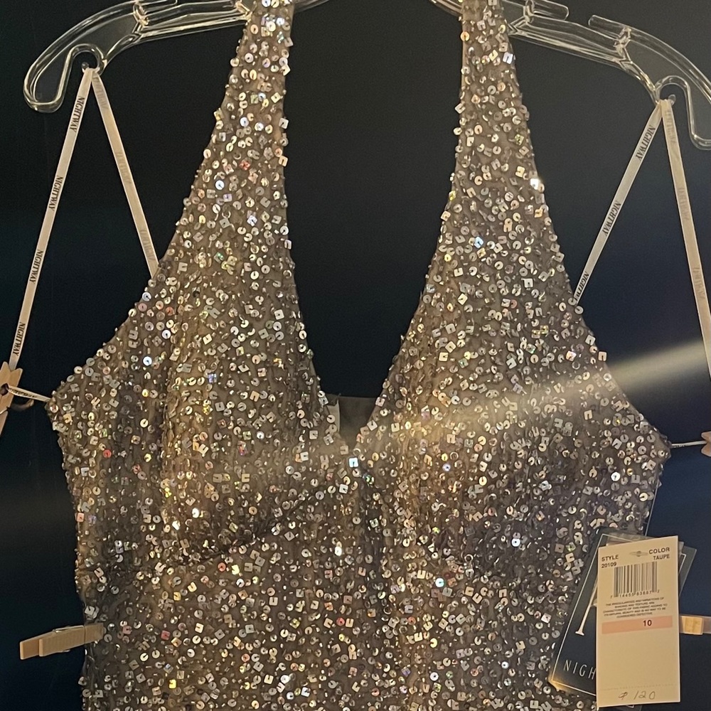 Sequin gown